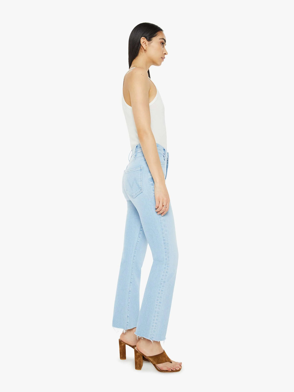 MOTHER The Hustler Ankle Fray