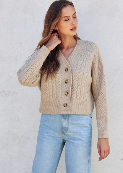 Ilora Crop Cardigan