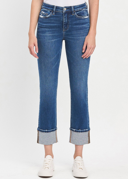 Merritt High Rise Cuff Jean