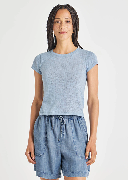 Montecito Pointelle Tee