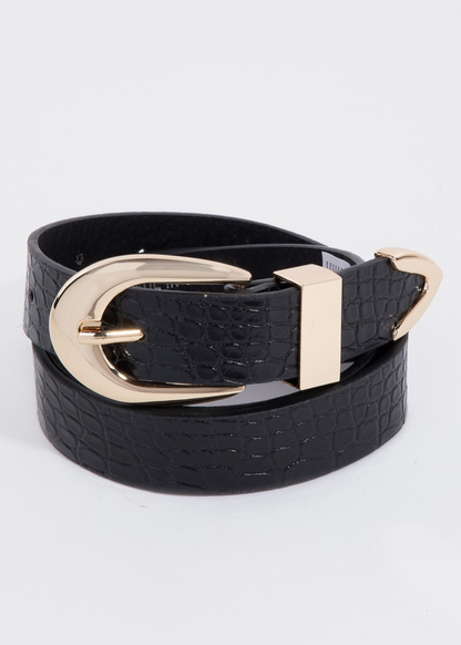 Erin Alligator Belt