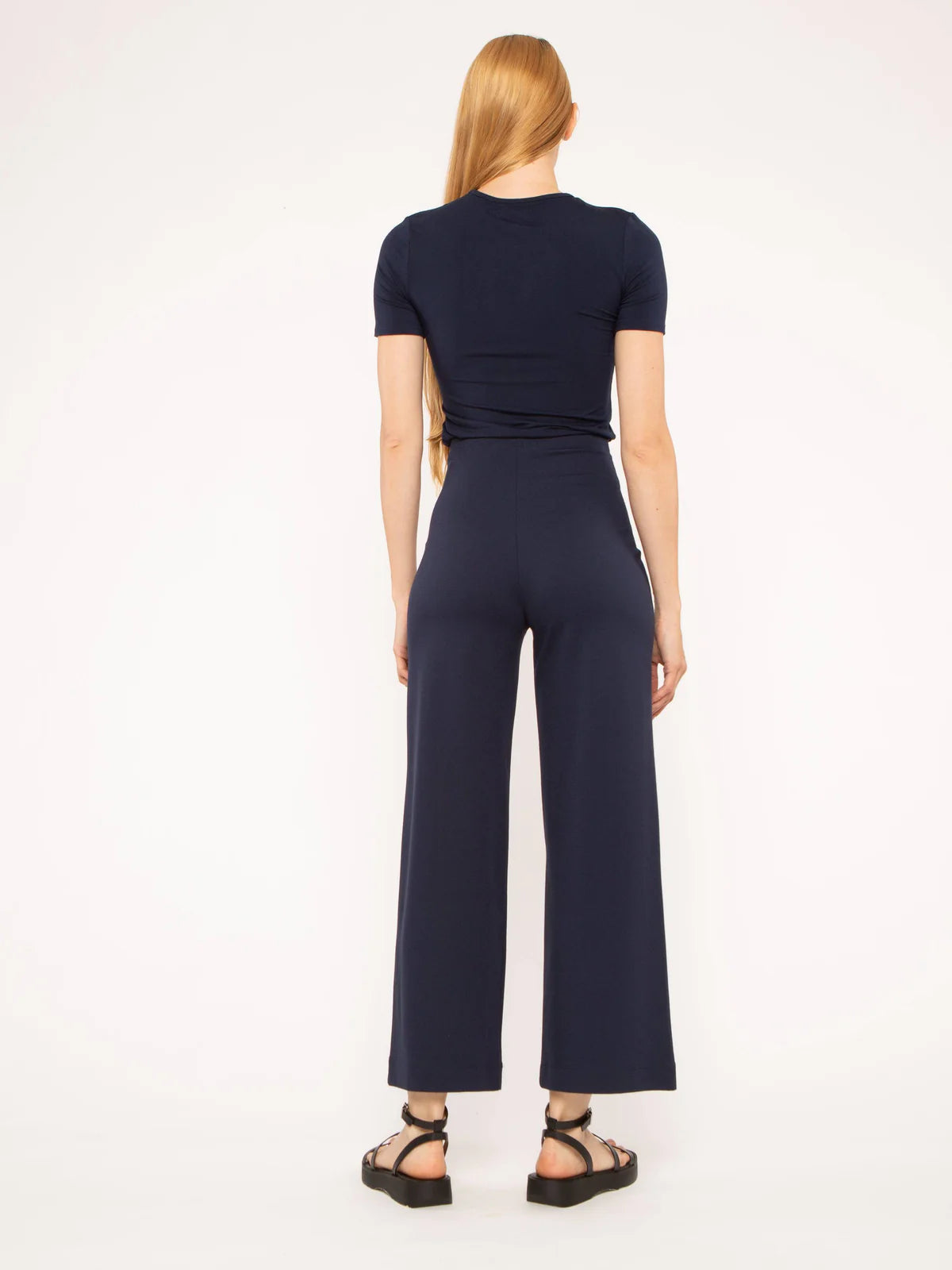 Lulia Ponte Cropped Pant
