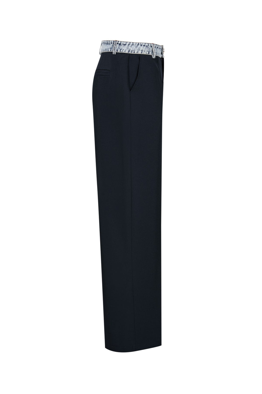 Denim Contrast Pant