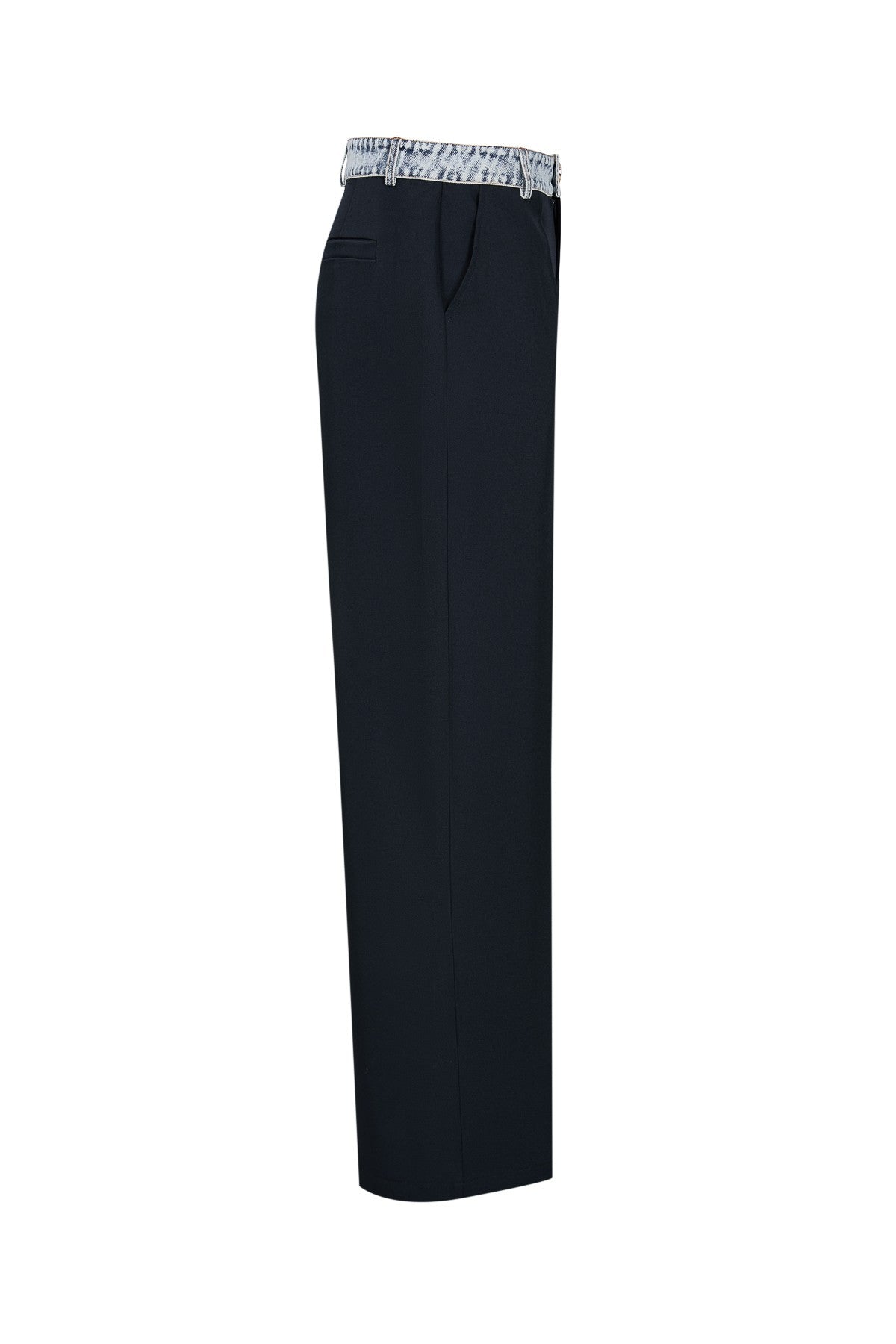 Denim Contrast Pant