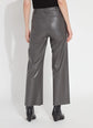 Vegan Leather Wide Leg