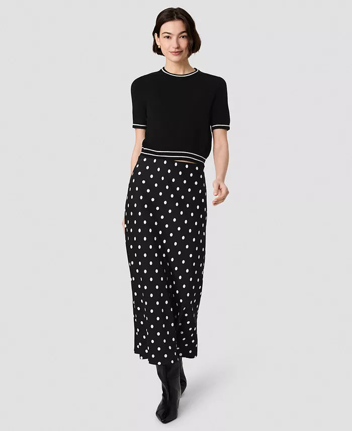 Babysoft Short-Sleeve Rib Stripe Top