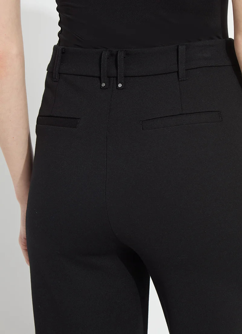 Nadia Zip Front Ponte Trouser