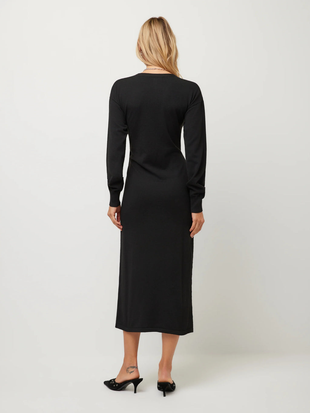 Raya Wrap Sweater Dress