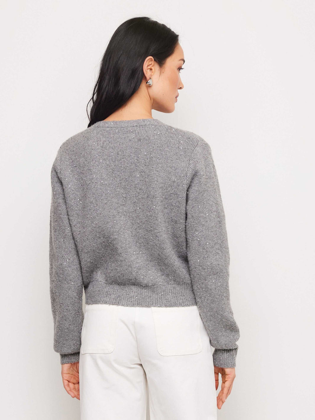 Nae Sequin Sweater Cardigan