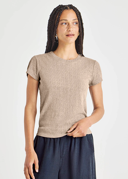 Montecito Pointelle Tee