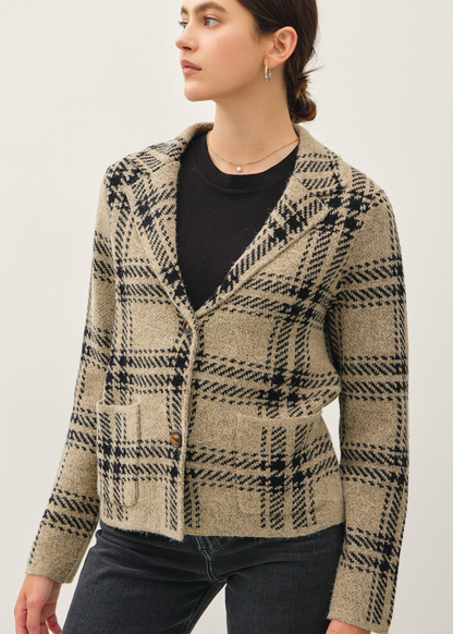 Lyla Plaid Jacket