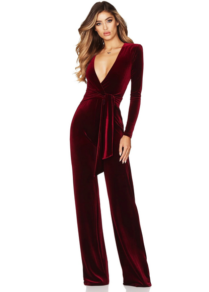 Vamp Velvet Jumpsuit