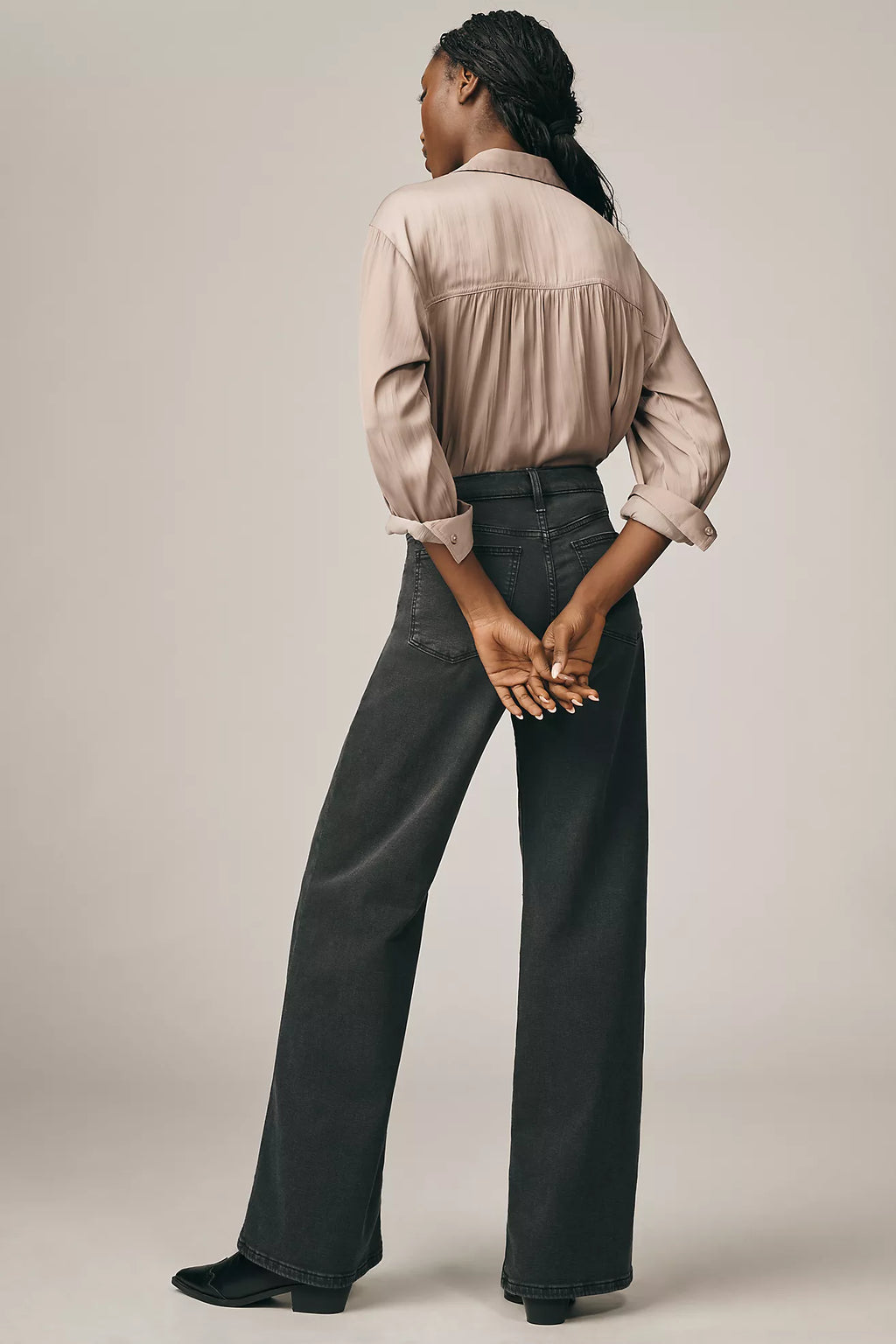 The Lou Lou Low Rise Wide Leg