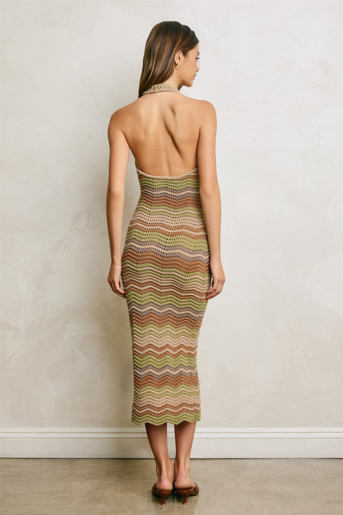 Halter Crochet Dress