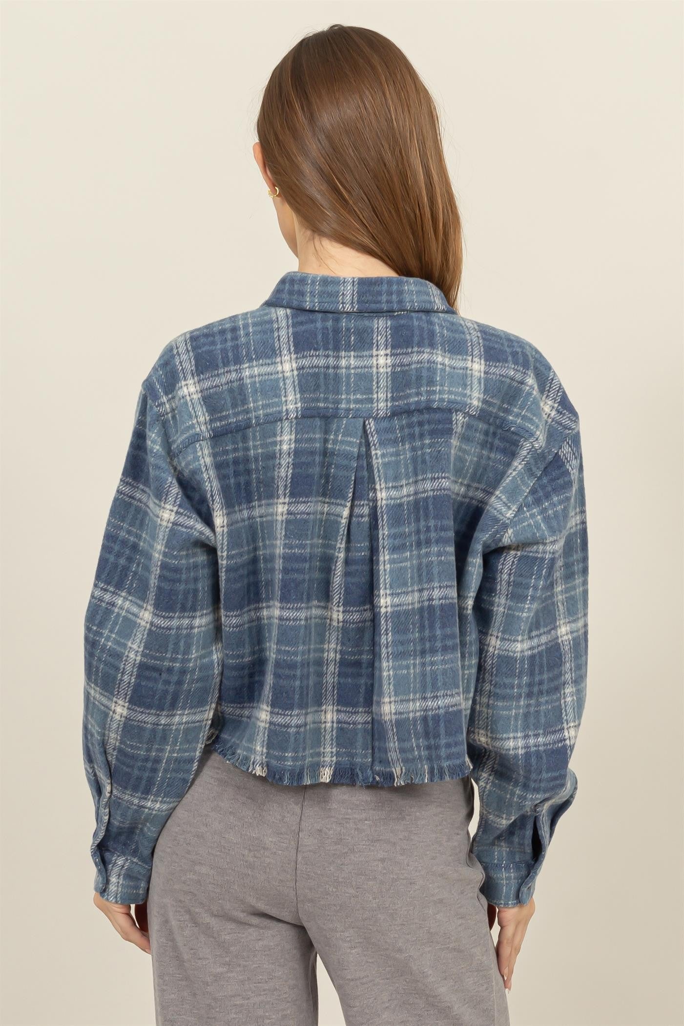 Kira Cropped Flannel