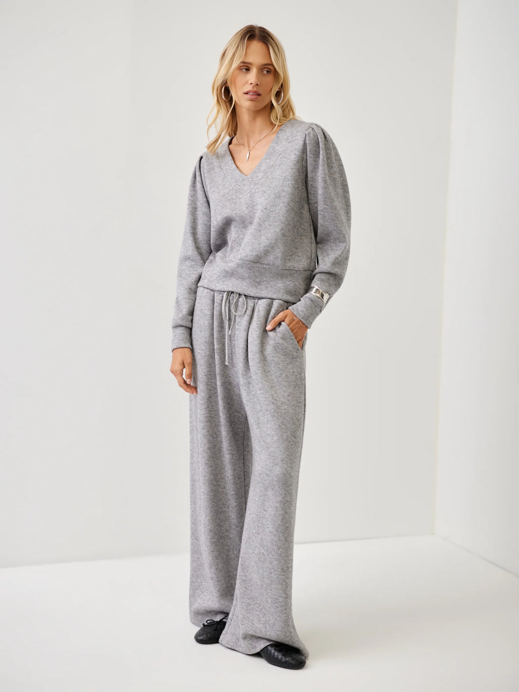 Jenny Pleated Sweatpants