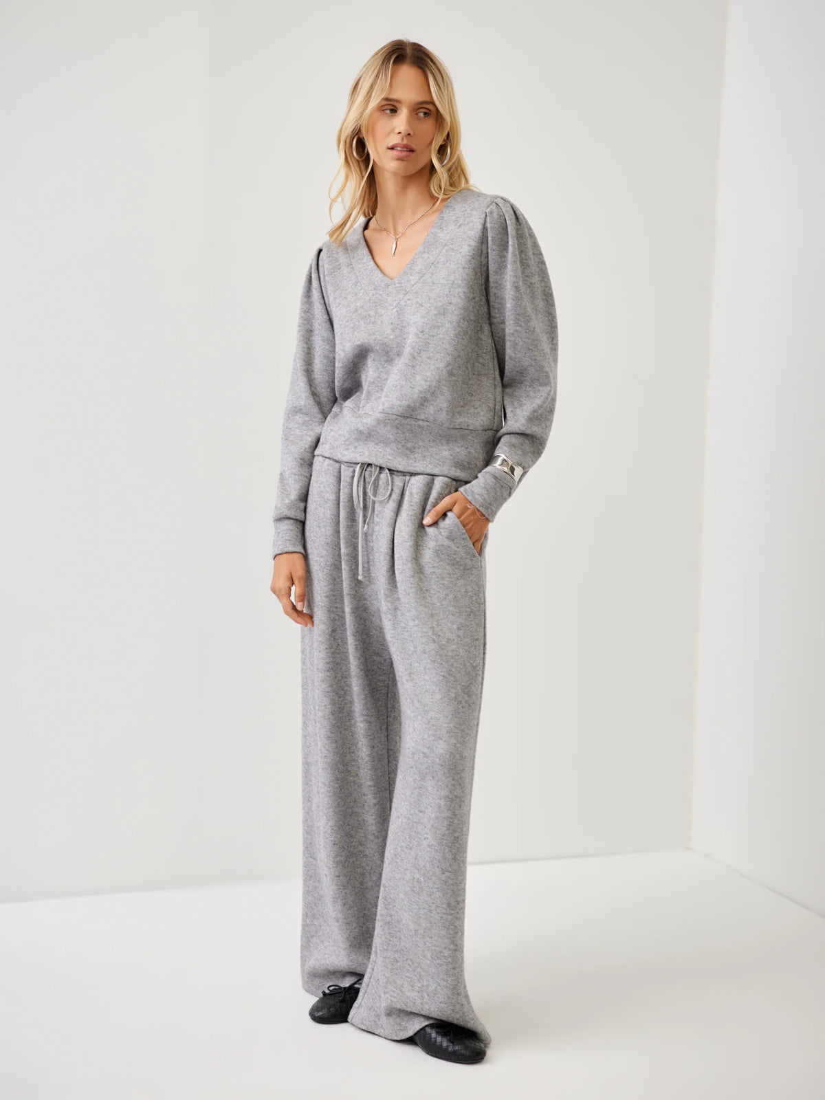 Jenny Pleated Sweatpants