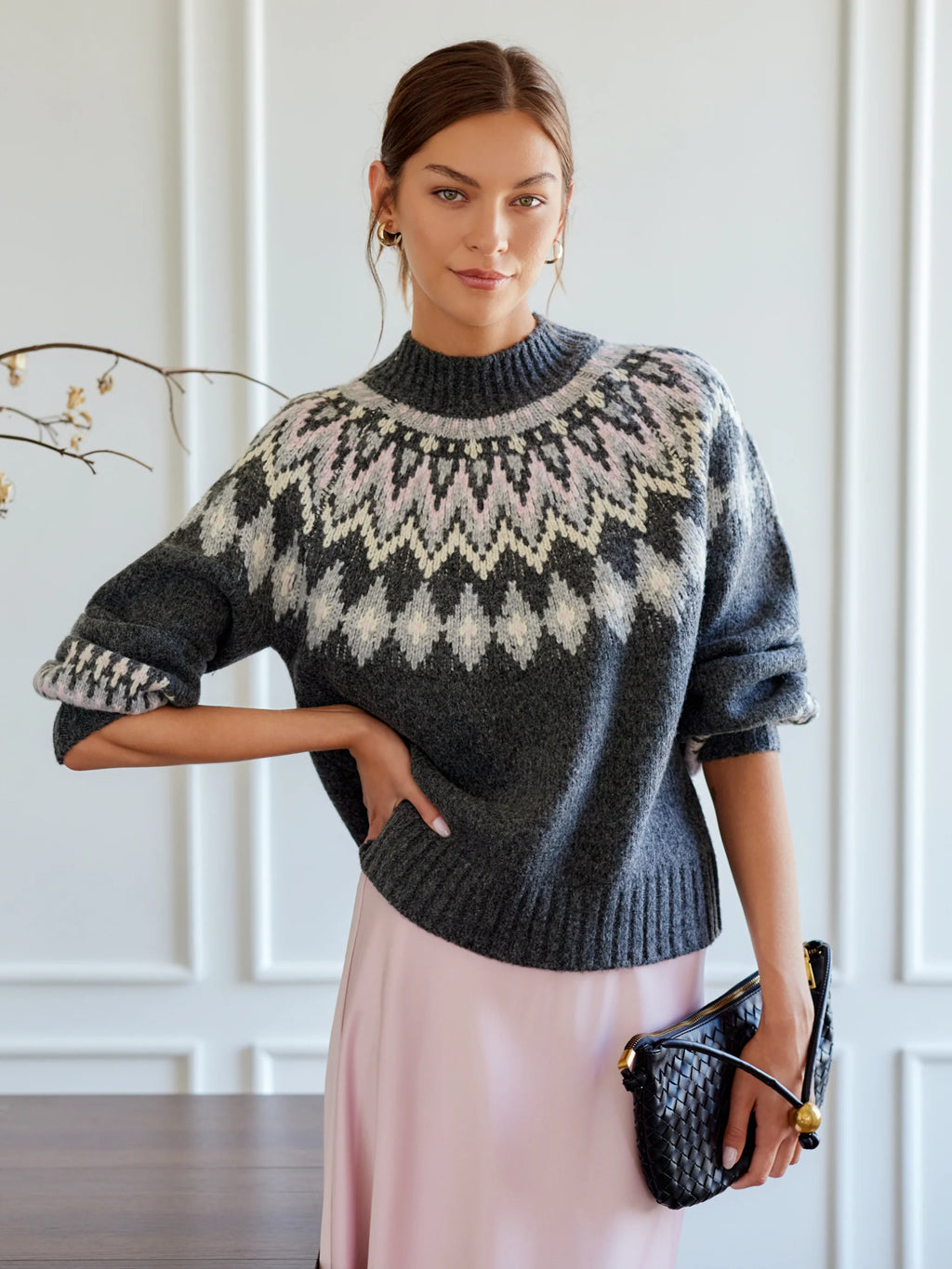 Zarah Jacquard Sweater