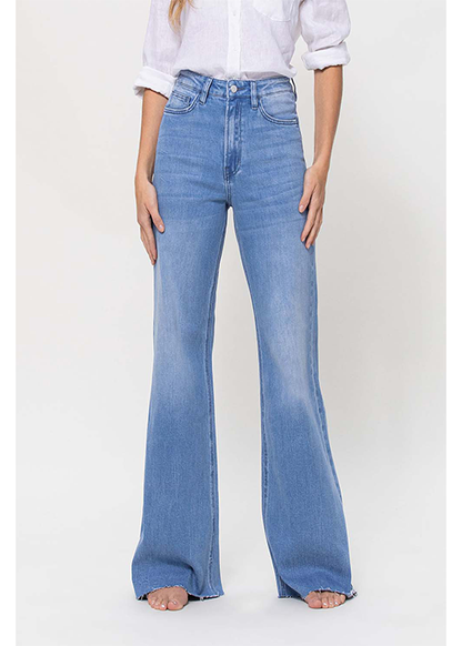 Work Song - Super High Rise Wide Leg Jeans