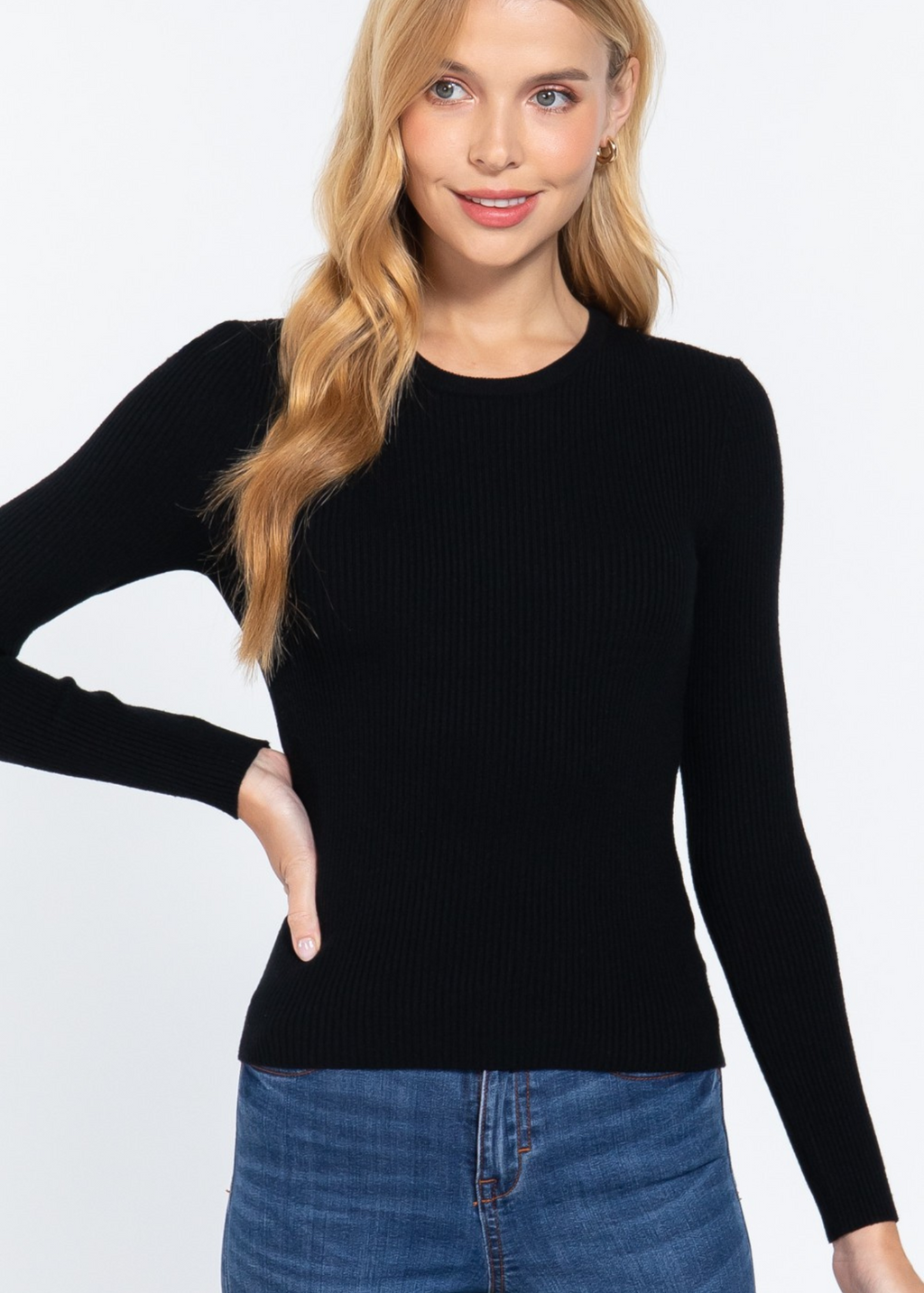 Sienna Classic Ribbed Sweater