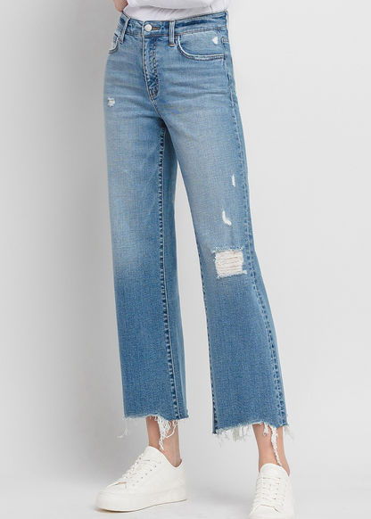 Brooklyn Slim Wide High Rise Jean