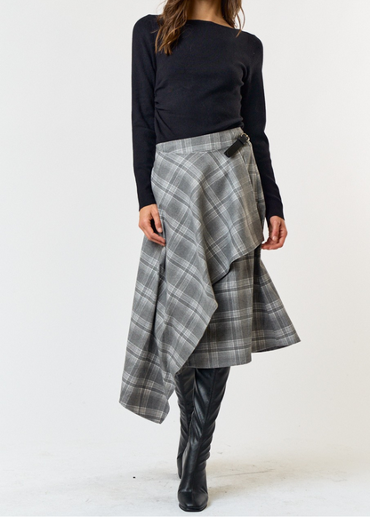 Maddie Plaid Skirt