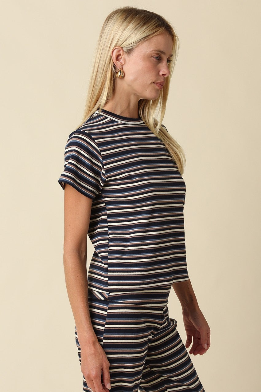 Riley Multi Stripe Tee