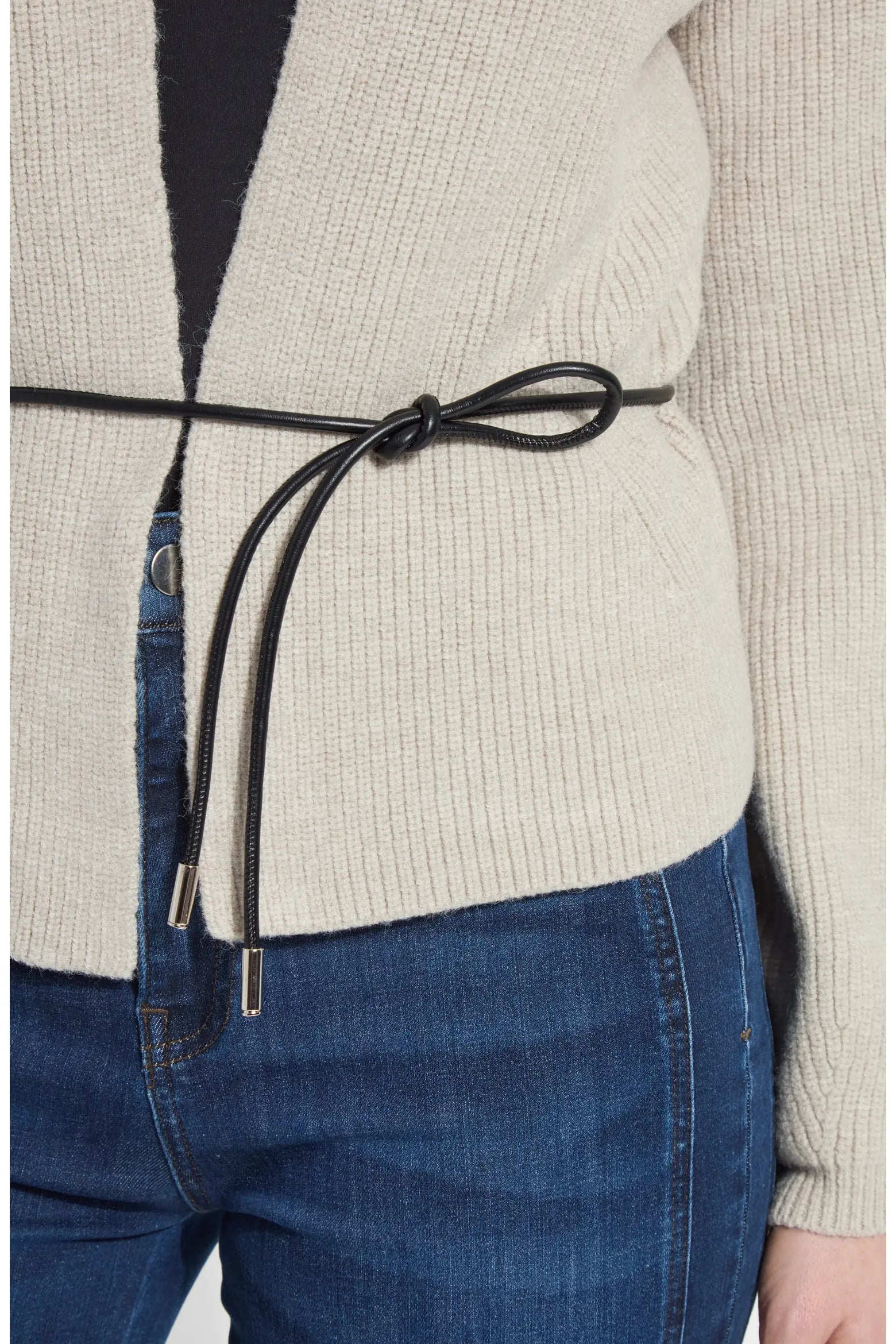 Ravenna Peplum Knitted Cardigan