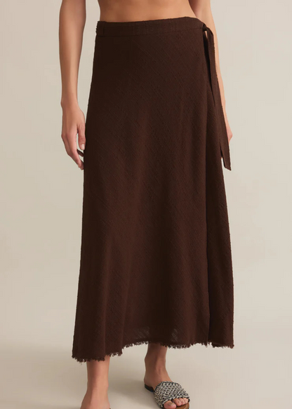 Salerno Wrap Midi Skirt