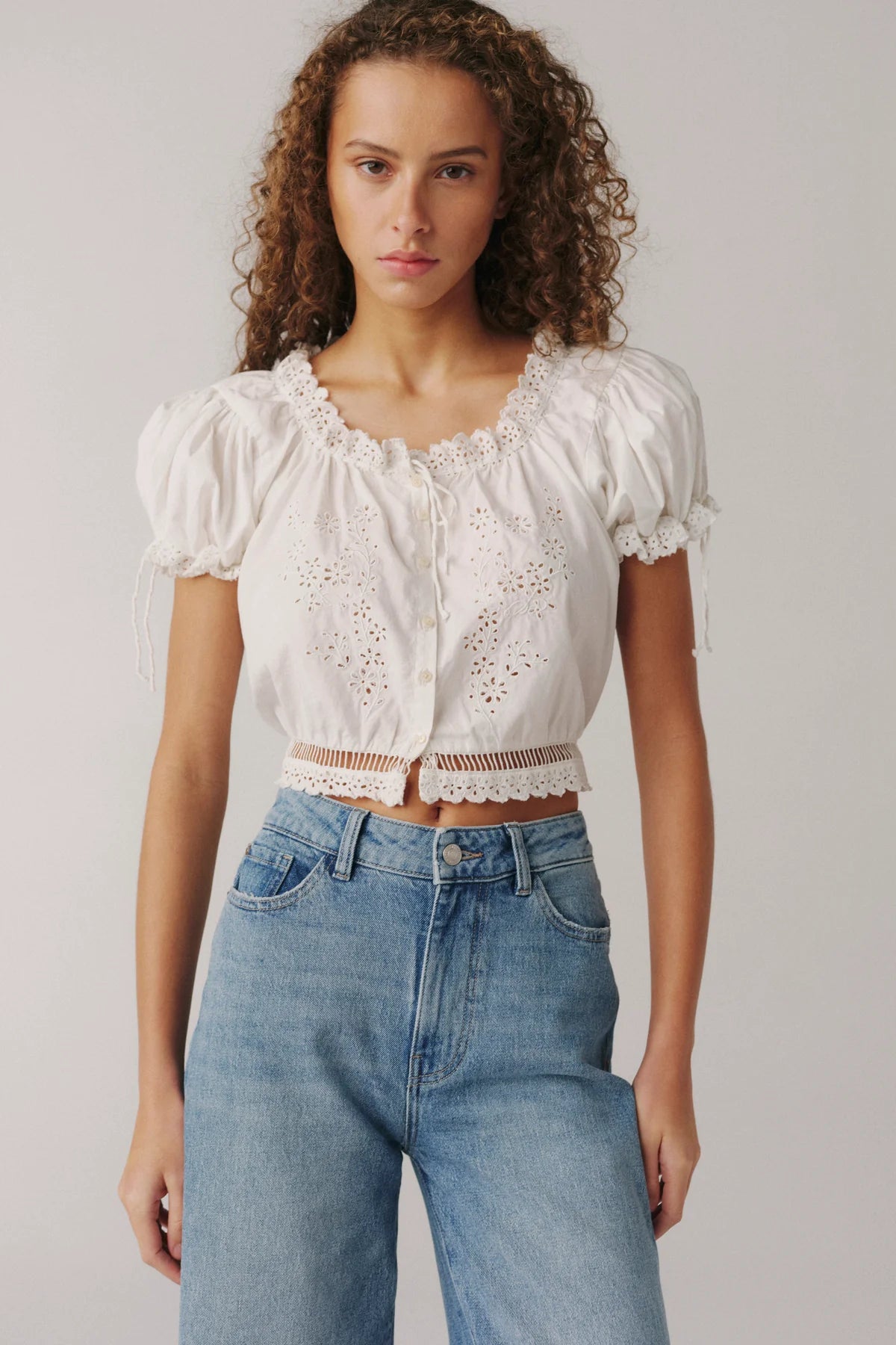 NCE Wide Leg Jeans