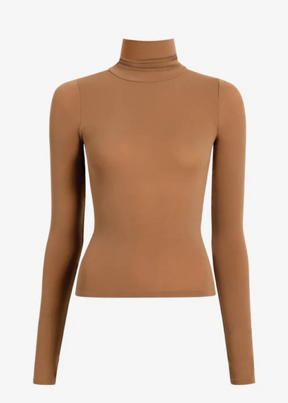 Ballet Body Turtleneck Long Sleeve Top