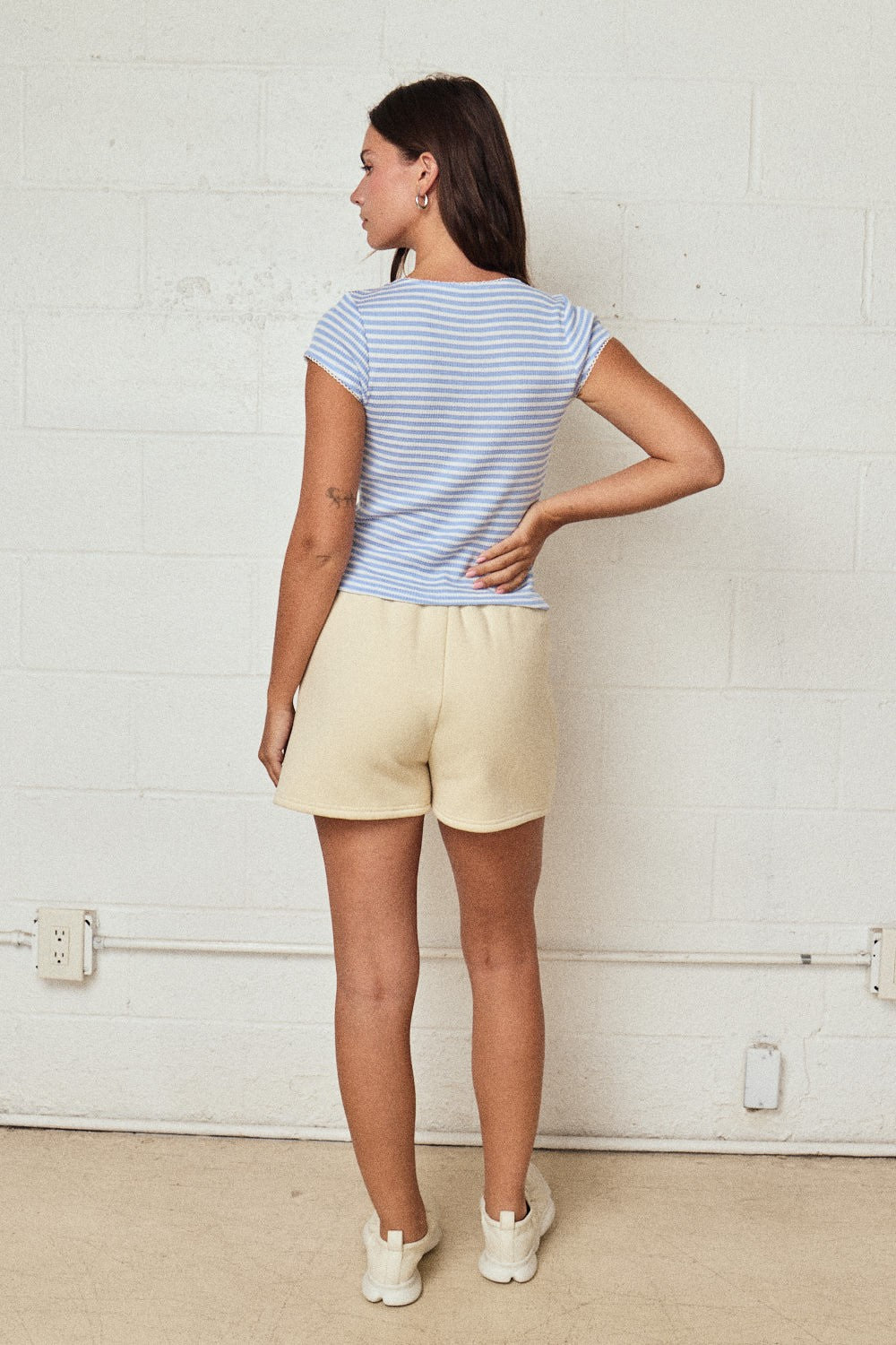 Josephine Striped Button Up