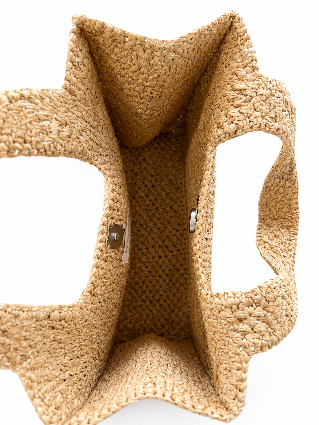 Mini Raffia Tote