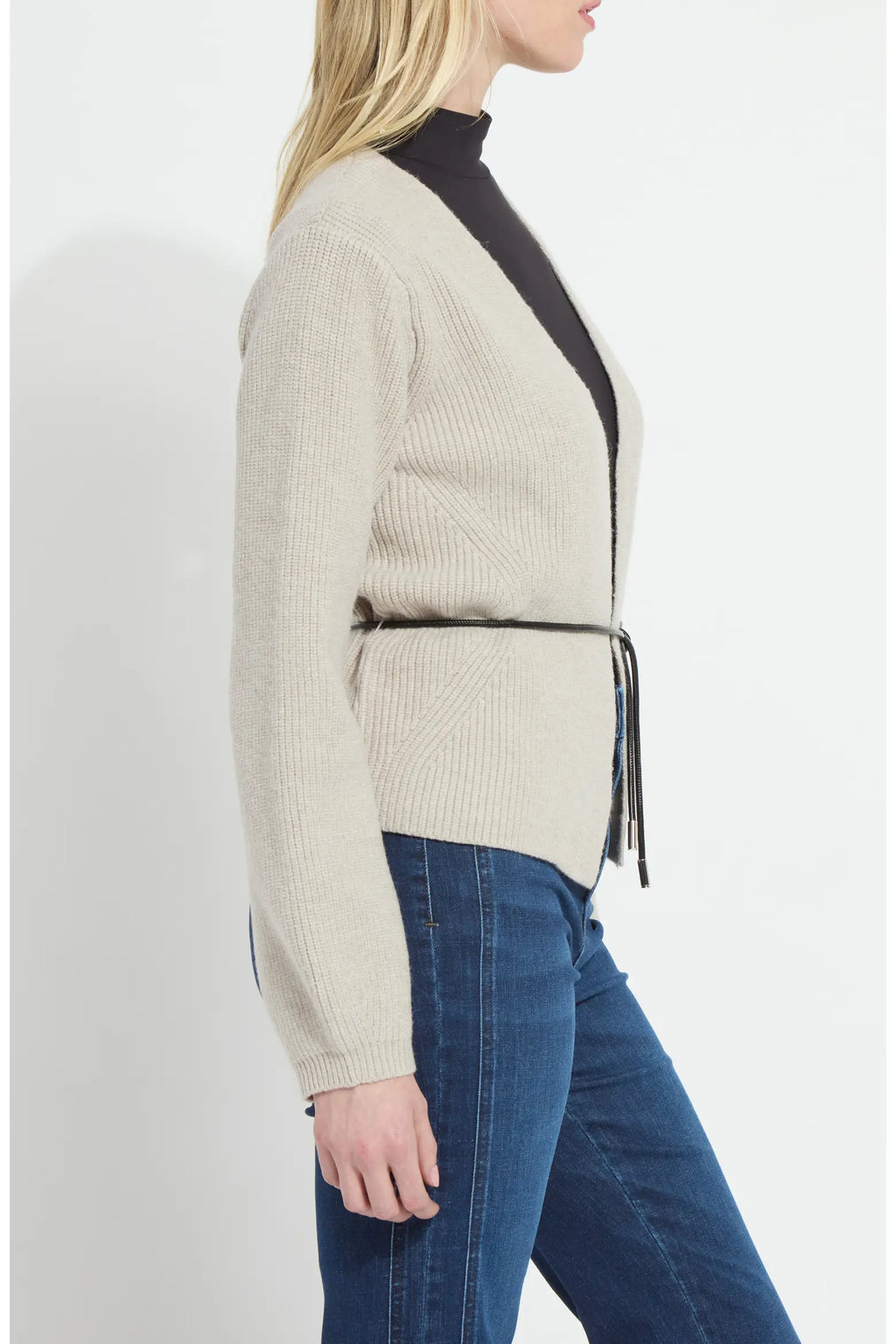 Ravenna Peplum Knitted Cardigan