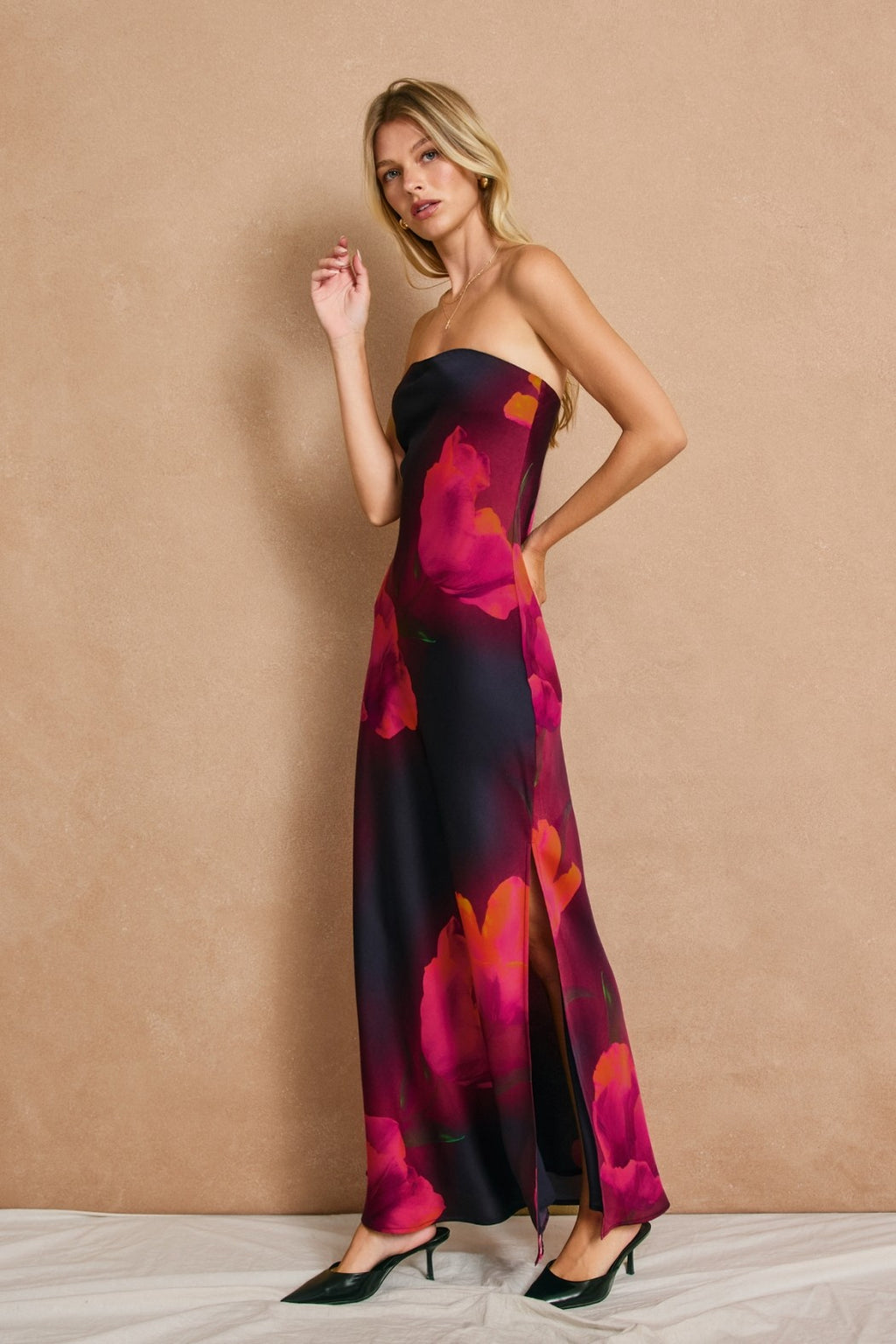 Prism Bloom Maxi Dress