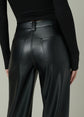 The Mia Wide Leg Leather 32"