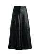 The Tavi Vegan Leather Skirt