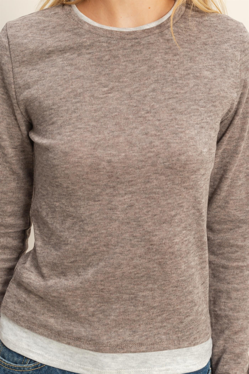 Raegan Double Layer Long Sleeve