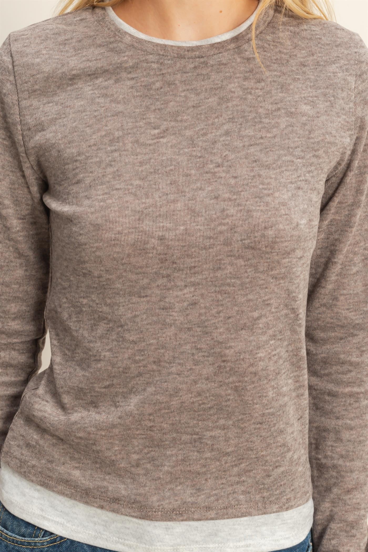 Raegan Double Layer Long Sleeve