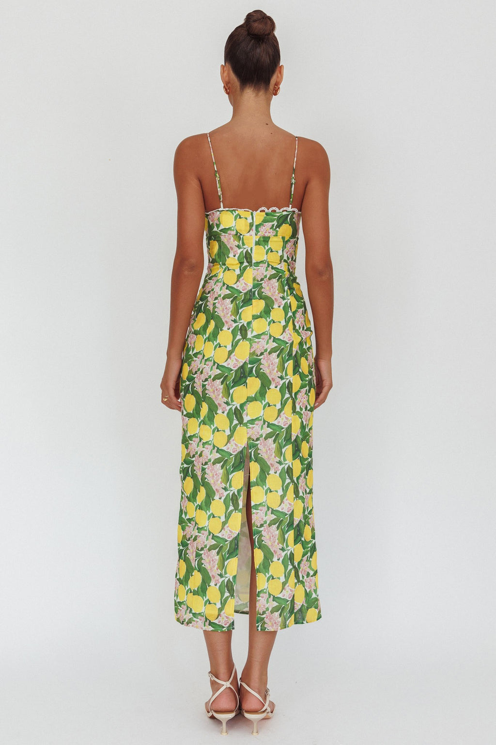 Vienna Vibrant Floral Midi Dress