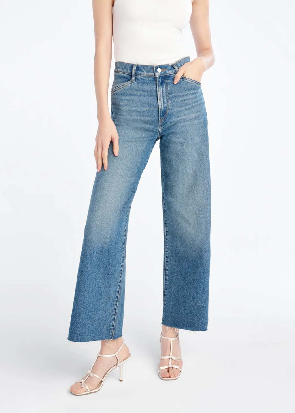 The Mischa Super High Rise Wide Leg Ankle