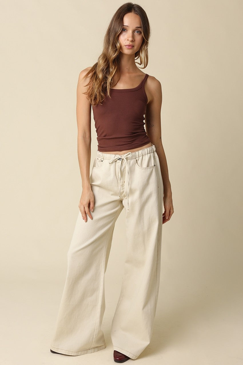 Amy Ribbed Tank Top