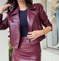 Cosita Vegan Leather Moto Jacket