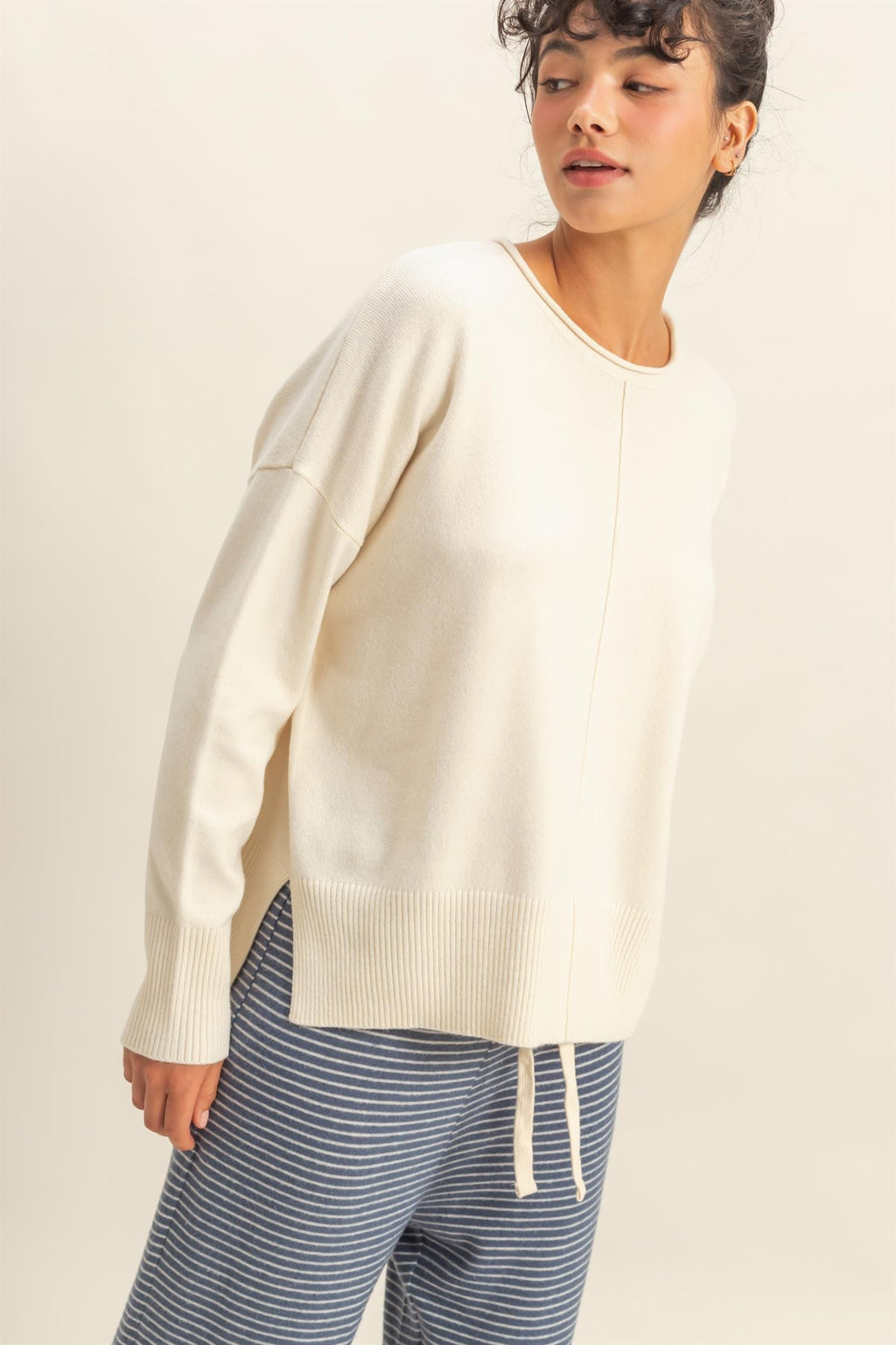 Sabrina Drop Shoulder Sweater