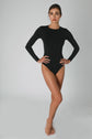 High Neck Long Sleeve Bodysuit