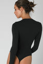 High Neck Long Sleeve Bodysuit