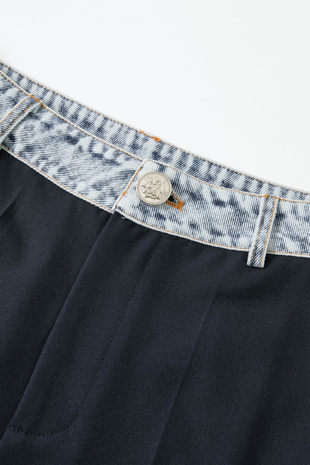 Denim Contrast Pant
