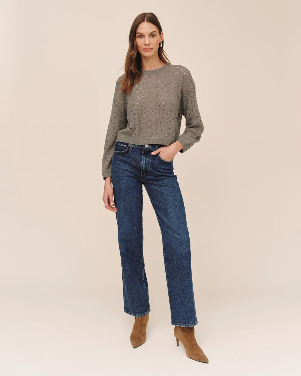 Balloon Sleeve Sweater