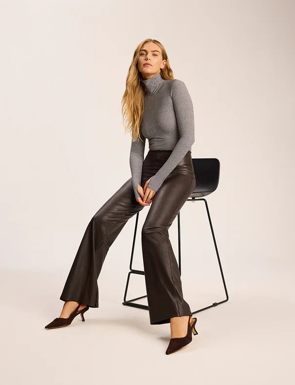 Classic Print Turtleneck Bodysuit