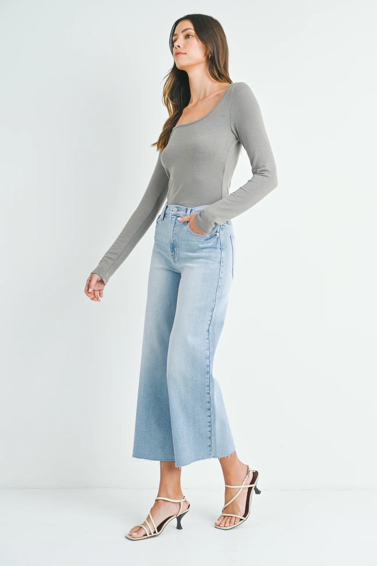 The Scissor Cut Wide Leg
